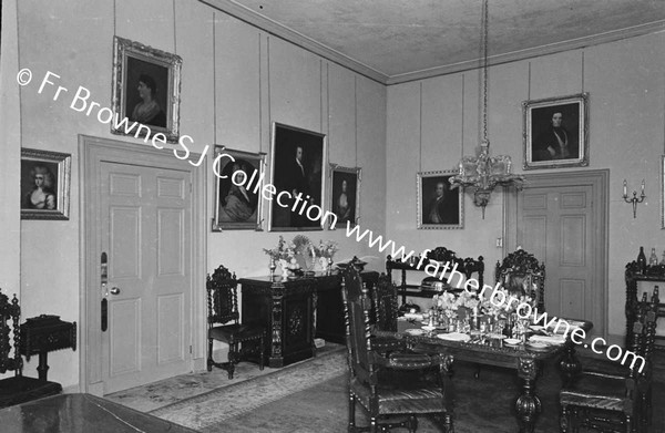 GLIN CASTLE  DINING ROOM FOR NORTH WEST